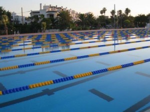 50m outdoor pool at the BEST Centre, Colonia de Sant Jordi, Mallorca