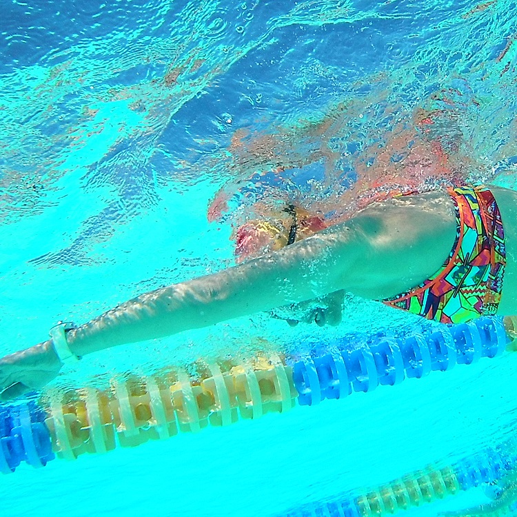 Body position in front crawl
