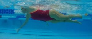 Good body position in front crawl